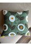 Punch Embroidered Throw Pillow Cover - 3