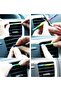 Car Interior Air Conditioner Grille - Decorative Strip Trim Set & Rainbow - 6