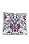 Woven Carnation Motif Decorative Throw Pillow Pillow Case - 2