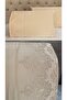 ماهيديفران كابتشينو مزين بالدانتيل 2 قطعة غطاء وسادة