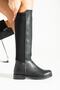 Women's Daily Boots Elastic Stretch Below Knee - 5