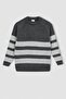 Boy's Regular Fit Crew Neck Sweater - 6