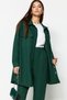 Dark Green Pocket Detail Snap Closure Shirt-Pants Woven Set TCTAW22US0013 - 3