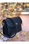Women's Black Crossbody Shoulder Bag Mv052 Black - 2