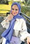 Hijab Women Very Pery Cotton Kraş Shawl - 2
