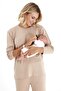 Effortless Elegance 2-Piece Knitwear Set for Pregnancy Breastfeeding and Post - 4