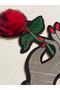 25x15 Cm Embroidery Embroidery Red Pompom Rose Hand Applique Embroidery Patch Accessory - 2