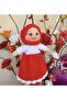 Summer Knitting Yarn Acrylic:Viscose Super Shiny:Red 250 Gr - 3