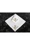 2-Piece Napkin Valerie Valerie Embroidered Linen Effect (Gold Glitter) - 2