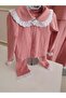 Girl's Orange Pajama Set - 2