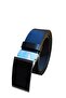 Men's 3.5 Cm Classic Black Belt with Cover Buckle 1 - 2