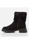 Detailed Black Suede Women's Boots 331332682 - 2