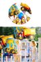 1 Piece Heavy Equipment Dozer Scoop Foil Balloon Construction Birthday Large Party Balloon 60cmx52cm - 3