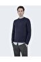 Men's Knitted Roundneck C.W.Wool Sweater