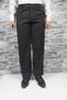 Men's Classic Cut Fabric Trousers Brown