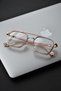 Blue Light Protection Glasses Optical Compatible Can Change Glasses Blue Block Unisex Women Nude Honey - 2