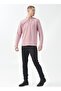Judge Collar Pink Men's Sweatshirt Mau - 3