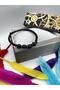 Certified Natural Stone Cat's Eye Agate Hematite Natural Stone Bracelet 4-8 Mm - 4