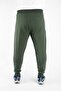 Large Size Basic Sweatpants Full Lycra 11516 Haki - 3