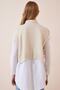 Women's Cream Turtleneck Knit Sweater CI00056 - 4