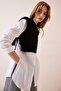 Woman's Black Turtleneck Knit Sweater CI00056 - 2