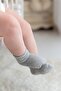 4-Piece Gray and Anthracite Baby Kids Folded Socks - 3