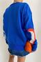 New Season Design Piece Patterned Crew Neck Knitwear Women's Sweater - 6