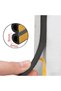 Door Window Tape 6x2=12 Mt Water Cold Proof Insulation Tape Insulation Wick (BROWN) - 9
