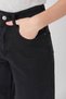 Meva X 90's Colorfast Black Palazzo Jean Women's Power Lycra Women's High Waist Recovery - 5