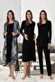 Women's Black Patterned Long Sleeve Cotton Maternity Maternity Dressing Gown, Pajama Set, Nightgown Set