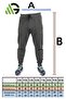 Large Size Basic Sweatpants Full Lycra 11516 Haki - 4