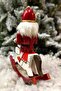 32 cm Horseman Nutcracker Red Gold Colored Wooden Soldier Nutcracker Christmas New Year Decoration - 4