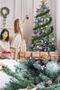 5 Meters Christmas Green Garland Pine Branch Long Pine Tree Decor Ornament 5mm Blank Door Ornament - 5