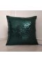 Sequin Cushion Cover - (green - Size 43x43) - 3