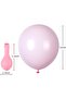 Balloon Shiny Metallic Helium Balloon 10 Pieces Pink Color - 2