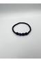 Certified Natural Stone Cat's Eye Agate Hematite Natural Stone Bracelet 4-8 Mm - 5