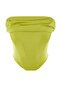 Açık Yeşil Crop Astarlı Korse Detaylı Örme Büstiyer TPRSS23BS00006 - 6
