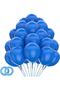 Balloon Shiny Metallic Helium Balloon 10 Pieces Navy Blue Color