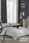 Easy-Iron Reversible Quilt Cover-Double Bed (200x220) Gray