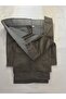 Men's Velvet Trousers Cream Color Cotton - 4