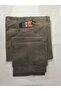 Men's Velvet Trousers Cream Color Cotton - 5