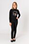 Girl's Flower Embroidered Sweater