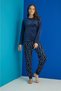 Aw23 13301-19 Women's French Velvet 2 Piece Set - 2