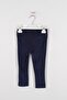 Girl's Glitter Fabric Cobalt Blue Tights - 3