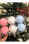 6 Pieces Cici Ball Christmas Pine Tree Ornament Decor Decoration Set - 3