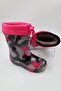 Pink Girl's Camouflage Waterproof Boots
