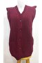 Thick Knit Pocket Knitwear Mother Vest