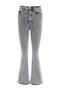 Zoe Smoked Flare Jeans High Waist Flare Jeans Comfortable (Extra Comfortable) - 2
