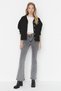 Zoe Smoked Flare Jeans High Waist Flare Jeans Comfortable (Extra Comfortable) - 4