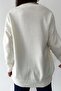 Women's V-Neck Standard Size Oversize Basic Knitwear Sweater - 6